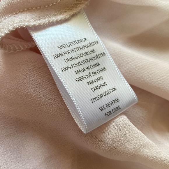 Rachel Roy Soft Pink Satin Accordion-Pleated Cami Midi Dress Size XS - Picture 14 of 16